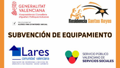Residencia Santos Reyes - Benissanó - Valencia - Subvención de proyectos de inversión en materia de equipamiento